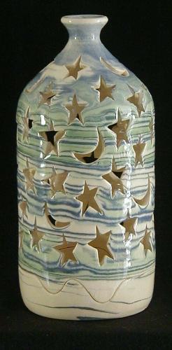 Moons and Stars Bottle Luminary (Day)