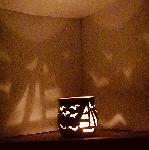 Sail Boat Candle Cup (night)